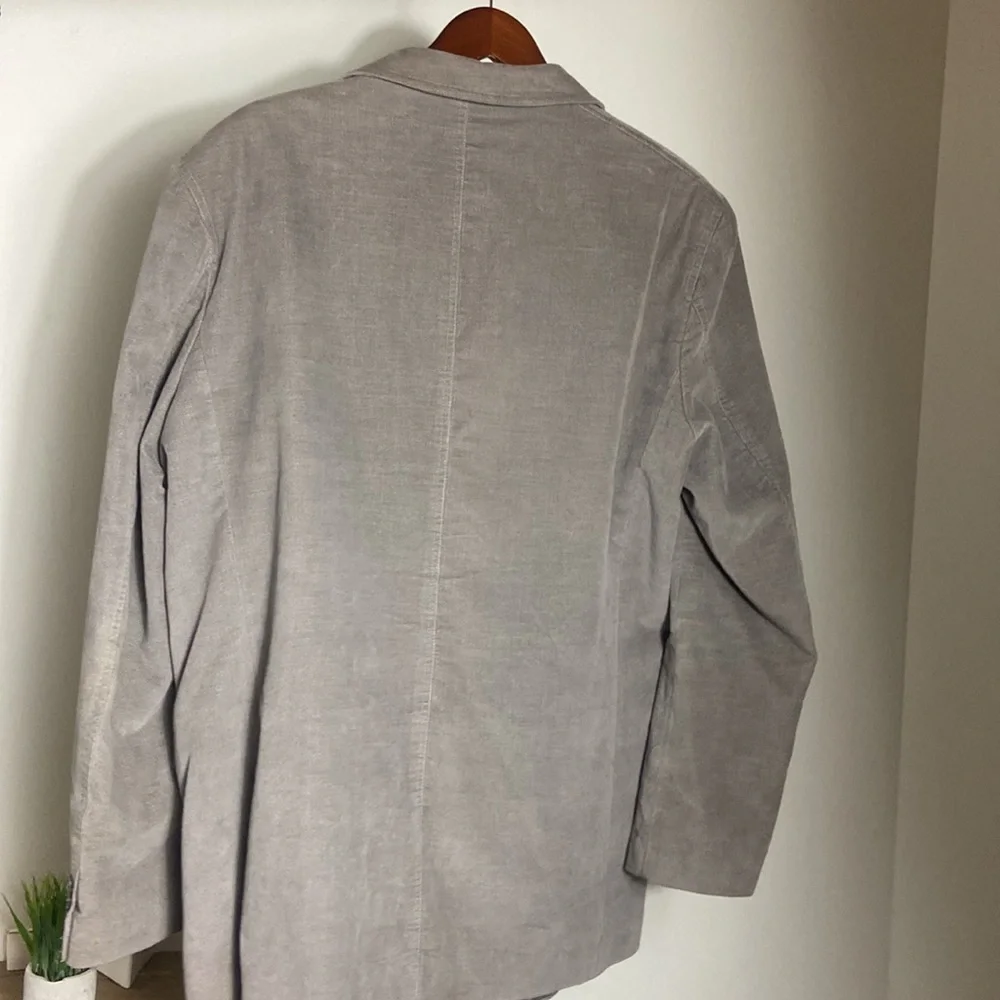 Lineal Juomo velvet grey blazer - Picture 7 of 12